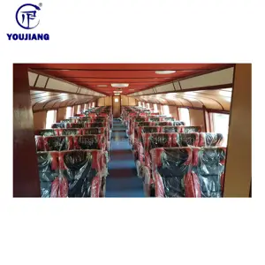 Assento vip de couro usado 17 assentos para passageiro mitsubishi rosa