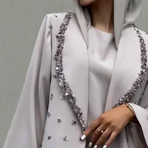 Oem Hot Selling Moslim Jurk Gebed Abaya Dubai Op Maat Traditionele Islamitische Kleding Abaya Vrouwen Moslim Jurk Custom Volwassenen