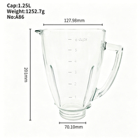 Bol de remplacement fiable en verre sodocalcique pour mixeur Oster 1,25 L (42 oz) – Remplacement parfait conforme aux normes FDA – Prix promotionnel
