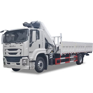 شاحنة رافعة إيسوزو عالية الجودة 8 طن 4*2 بقوة 205 حصان قيادة يسرى مع ذراع قابل للطي - Product Image 5