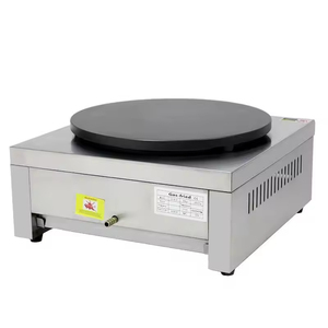 Crêpière professionnelle à gaz en fonte, double four, double thermostat - Product Image 4