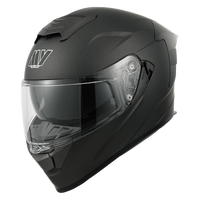 ECE2206 nouveau modèle de casque de moto noir mat matériau ABS homologué pour la conduite sur route