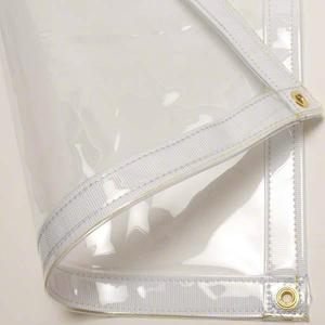 Yitex imperméable renforcé 0.55mm rideau extérieur PVC <span class=keywords><strong>tissu</strong></span> de bâche en vinyle <span class=keywords><strong>Transparent</strong></span> - Product Image 3
