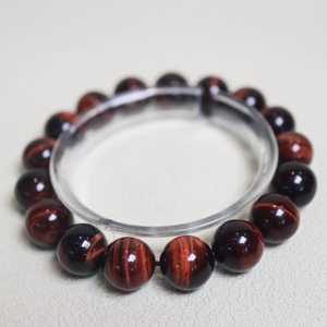 קריסטלי אבן עין הנמר ייחודיים יישור אנרגיה אדום עין הנמר צמיד קוורץ משפר את האומץ תכשיטי הפעלת צ'אקרות - Product Image 2