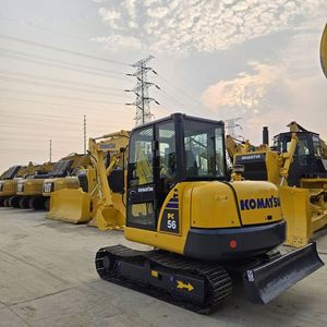 Excavatrice sur chenilles de 5 tonnes de haute qualité d'origine, mini-excavatrices KOMATSU PC56, excavatrice Komatsu PC56 à vendre - Product Image 2