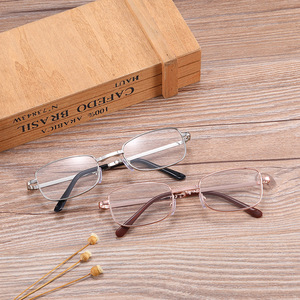 DOISYER 2025 Newest Retro Unisex Metal Frame Portable Folding <strong>Reading</strong> <strong>Glasses</strong> Wholesale With case - Product Image 2