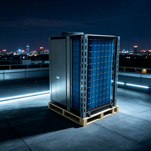 Bomba de Calor de Aire y Agua Comercial Económica, Calentador de Agua Eléctrico de Alta Eficiencia Energética, Compresor de Acero Inoxidable, 43kw de Calefacción - Product Image 3