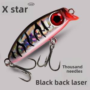 화이트 베이스 Bluegill <span class=keywords><strong>Crappie</strong></span> 낚시를위한 긴 주조를위한 미니 ABS 플라스틱 하드 미끼 느린 싱킹 미끼 - Product Image 6