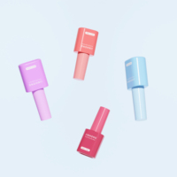 Vente en gros de flacons en verre vides pour vernis à ongles 7ml 10ml, fournisseur d'emballages de luxe personnalisés pour vernis gel UV