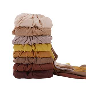 Zifeng OEM femmes musulmanes couleur unie foulard coton sangle Jersey Base Cap - Product Image 5