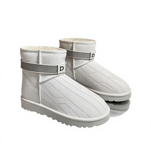 Botas de nieve de gamuza de diseñador de lujo para mujer, botas de plataforma de alta calidad para invierno, cálidas y suaves, Zapatillas Tenis, nuevas - Product Image 1