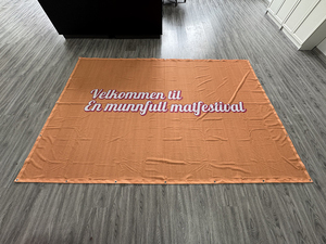 Tùy chỉnh thiết kế treo vải Polyester lưới hàng rào Màn hình biểu ngữ - Product Image 4