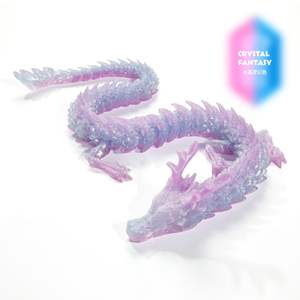 Juguete Antiestrés Divertido de Dragón Chino Impreso en 3D de 30 cm, Multicolor, Personalizado, Regalo de Fiesta, Juguete Educativo - Product Image 2
