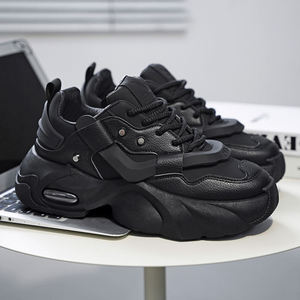 รองเท้าผ้าใบหุ้มข้อลำลองสำหรับผู้ชาย ดีไซน์ทันสมัย ระบายอากาศได้ดีด้วยวัสดุ PU Mesh พื้นรองเท้าทำจากยาง Big Dad เหมาะสำหรับการเดิน - Product Image 2