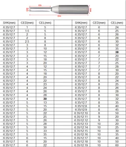 Dourbuy mata Router lurus Tct 1/2, mata bor lurus karbida 2 seruling untuk kayu MDF dan Pertukangan Kayu TCT lurus untuk kayu