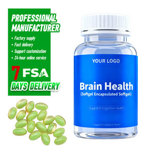 Капсулы для мозга под собственной торговой маркой (OEM), высокодозированный ноотропный усилитель когнитивных функций, ежедневная пищевая добавка для мозга - Product Image 1