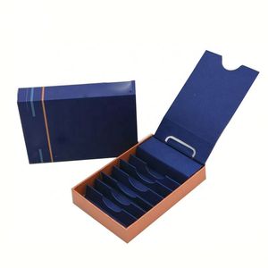 Paquete de Cinco Cajas de Embalaje Vacías Personalizadas de Lujo, Resistentes a Niños, con Tapa Magnética - Product Image 1