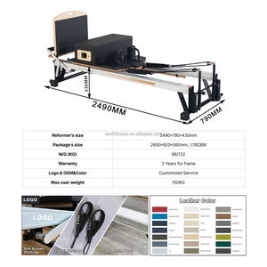 Оптовая продажа, алюминиевый реформатор пилатеса, коммерческий реформатор пилатеса V2, максимальная Регулируемая долговечная Гарантия <span class=keywords><strong>3</strong></span> года - Product Image 4