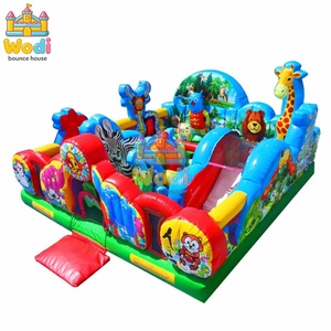 Parc de châteaux gonflables pour enfants et adultes, certifié CE, fabrication OEM disponible, directement de l'usine pour les événements, avec souffleur, résistant aux UV - Product Image 6