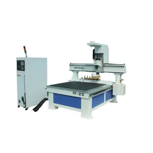 Marangoz ekipmanları için 1212 Atc 220v tek fazlı Cnc makinesi ahşap ve taş büyük 3 eksen Cnc Router makine heykel 3d 4 eksen