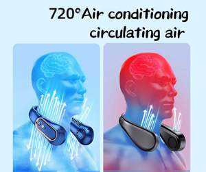 Ventilador de Cuello sin Aspas de Alta Potencia, Ventilador Portátil Recargable por USB para Exteriores - Product Image 3