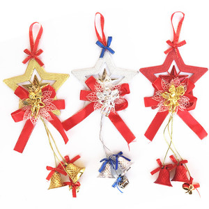 15-40cm Grands Arcs Or Rouge <span class=keywords><strong>Perle</strong></span> Coton <span class=keywords><strong>Arbre</strong></span> De Noël Ornements Pendentifs Arcs Noeuds De Noël Arcs De Noël Décorations Cadeaux - Product Image 6