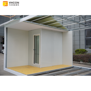 Casa Prefabricada Modular Personalizada de 20 Pies, Tipo Cabaña, Techo Puntiagudo, Casa Contenedor Desmontable, Villa Cápsula para Exteriores - Product Image 4