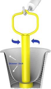 Chaussettes antidérapantes de grande taille, chaussettes froissées en acier inoxydable, poignée amovible conçu <span class=keywords><strong>pour</strong></span> écumeur, vente en gros - Product Image 2