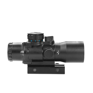 3.5x30 Prism red dot Red Green Illuminated tactical sight long range Scope <b>hunting</b> spotting reflex Optics Fit for 20mm magnifier - Product Image 5