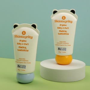 Wholesale Custom Logo 50G Empty Printed <b>Tubes</b> for Baby Kids Skin Care Cream Sunscreen Cosmetic <b>Plastic</b> <b>Tube</b> Packaging - Product Image 2