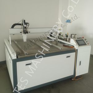 Ab <span class=keywords><strong>2</strong></span>-phần nhựa Epoxy trộn bầu máy tinh thể tự dính Nhãn dán nhãn doming Máy keo lỏng máy pha chế - Product Image 6