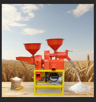 Husker et fraiseuse de riz électrique automatique décortiqueuse de grain intelligente à usage domestique avec moteur prix d'usine