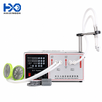 Machine de remplissage semi-automatique multifonctionnelle à double tête de 17 L pour la production de miel, de sirop et de shampoing, construction en acier inoxydable 304