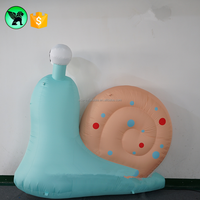 Escargot gonflable géante de dessin animé, 50 cm, 2m, pour événement A7294