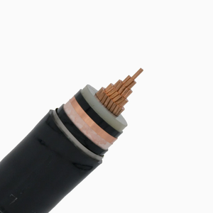 Câble d'alimentation haute tension isolé XLPE, conducteur en aluminium et cuivre, câble blindé pour réseau électrique et utilisation en infrastructure - Product Image 2