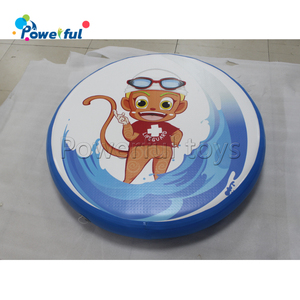 Parque de agua flotante inflable de aire muelle plataforma mover puente - Product Image 6