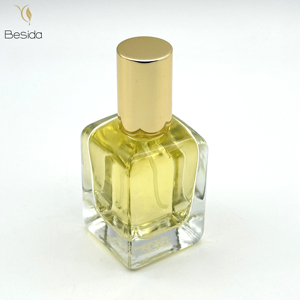 Kostenlose Probe 30ml 50ml klare runde Luxus duft leere Parfüm flasche mit silberner Parfüm-Sprüh pumpe Aluminium kappe - Product Image 3