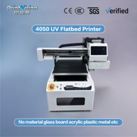 Imprimante à plat UV 4050, machine d'impression numérique UV pour le bois, l'acrylique, le verre, le métal