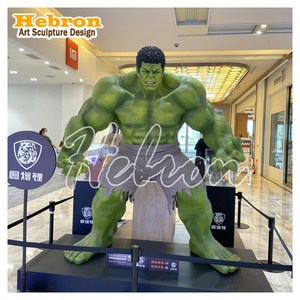 Statua Gigante di Hulk in Vetroresina, Personaggio di Film <span class=keywords><strong>Marvel</strong></span>, Decorazione per Palestra, Alta Qualità, Vendita all'Ingrosso - Product Image 3