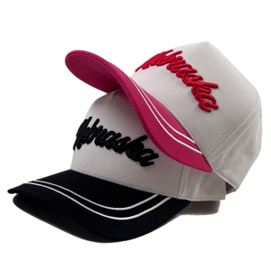 Nuovo Arrivo Cappellino da Baseball Unisex con Due Linee sulla Visiera, Ricamo 3D Personalizzato con Lettere Spesse, 5 Pannelli in Cotone, Regolabile con Chiusura Snapback - Product Image 2