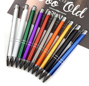 ปากกาลูกลื่นโลหะอะลูมิเนียม NMNP1008A-BP สกรีนโลโก้ได้ ขนาดหัวเขียน 1.0 มม. สำหรับใช้โปรโมท มีให้เลือก 10 สี - Product Image 4