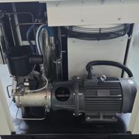 Compresseur d'air à vis à aimant permanent, lubrifié à l'eau, sans huile, à haute efficacité, à économie d'énergie, avec variateur de vitesse (VSD)