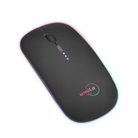 Penjualan Terbaik harga promosi kustom rgb laptop isi ulang tetikus nirkabel 1200dpi tetikus nirkabel untuk komputer/laptop