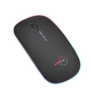 Tốt Nhất Bán Khuyến Mại Giá Tùy Chỉnh RGB Sạc Máy Tính Xách Tay Im Lặng Chuột 1200Dpi Chuột Không Dây Cho Máy Tính/Máy Tính Xách Tay - Product Image 3