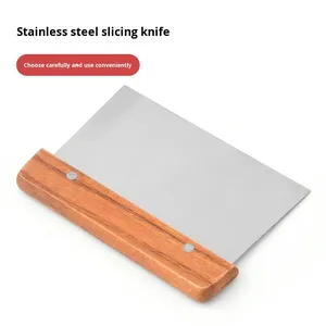 มีดตัดแป้งสแตนเลสขายส่งจากโรงงาน มีดตัดแป้งทำขนม มีดขูดเส้นก๋วยเตี๋ยว มีดตัดแป้งแพนเค้ก มีสินค้าในสต็อก - Product Image 2