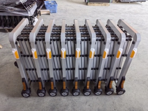 Chất lượng cao Tự động trượt hợp kim nhôm có thể thu vào hàng rào an toàn hàng rào và cổng rào cản an ninh - Product Image 5