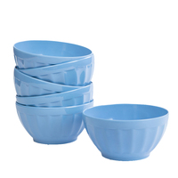 Aliments de cuisine en mélamine sans BPA, 2021 ml, nouveau design, pour restaurant, avec emballage de boîte de couleur