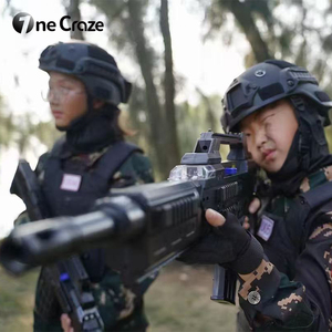 Ensemble d'équipement de tir au laser sans fil commercial pour intérieur et extérieur, système de jeu multijoueur, pistolet et gilet pour divertissement de combat tactique - Product Image 2