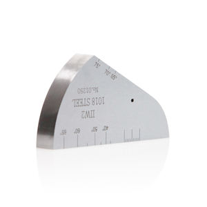 Yushi IIW2 V2 Ultraschall-Fehler detektor Kalibrierung block Kohlenstoffs tahl/1018 Stahl - Product Image 3