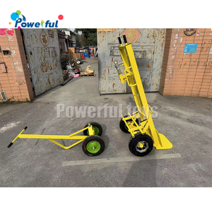 Carro de empuje de almacenamiento de gran capacidad de acero inoxidable para exteriores, casa de rebote inflable, camión de mano Dolly - Product Image 6
